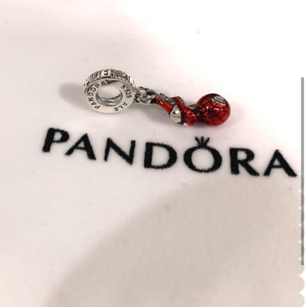 NWOT Pandora x Marvel Spider-man Charm - Picture 2 of 11